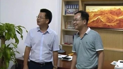 廖茂忠到县委党校调研指导工作