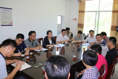 区长肖卫华率队到城北镇调研工作