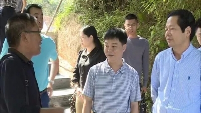 市环保局督查组到丰顺督查榕江北河整治和黄标车淘汰工作