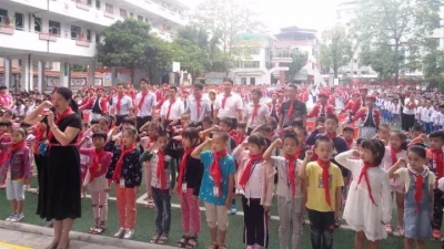 梅江区举行少先队建队68周年主题队日活动