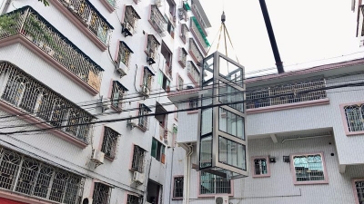 厉害了！梅城现“积木式”叠装电梯 一天完成组装