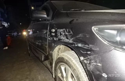 酒驾“疯狂皮卡车”撞3车后逃逸，途中还连撞6车！事发兴宁