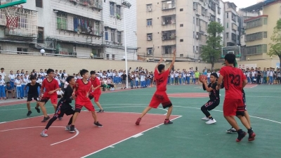 校园风丨大埔湖山中学：篮球比赛精彩纷呈