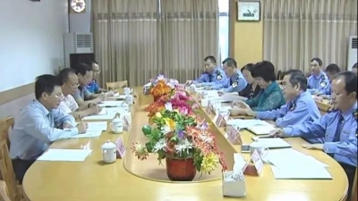 市食品药品监管局调研组到大埔调研