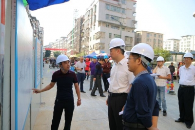 熊锋松督导大埔2017年十件民生实事完成情况