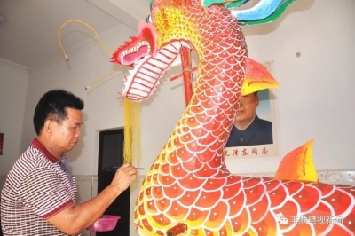 龙的传人！走进丰顺“埔寨火龙”传承人张自进