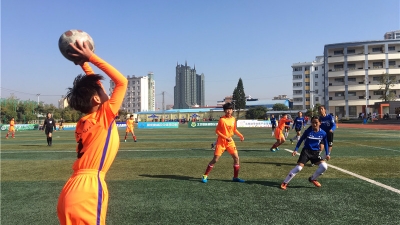 2017全国青少年足球冠军杯赛 梅州U12女足获全国赛入场券