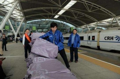 “双十一”电商黄金周，广铁高铁快运每日开行35趟
