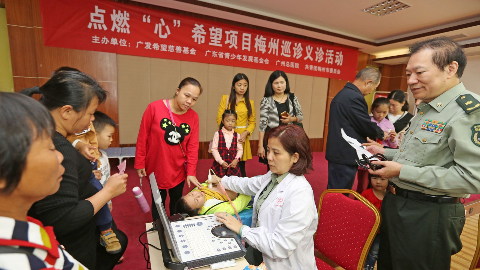 爱心义诊点燃“心”希望 我市56名青少年儿童接受先心病义诊筛查