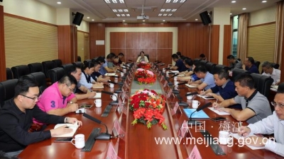 区长肖卫华主持召开区政府党组（扩大）会议