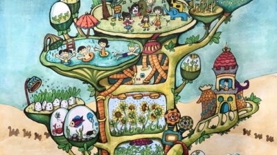 喜讯！城北镇中心小学学生科幻画获全国一等奖