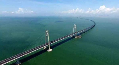 港珠澳大桥珠海公路口岸开通进入百日冲刺