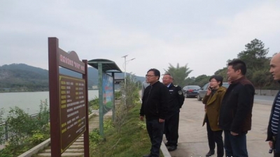 梅江区开展2017年“河长制” 管理年终考核工作