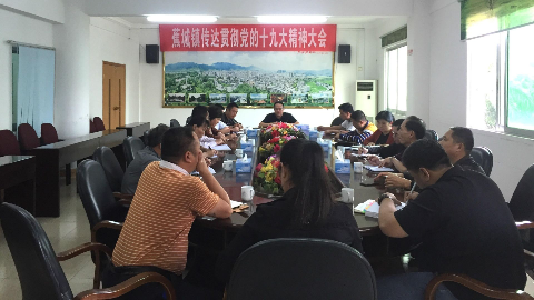 蕉城镇召开传达贯彻党的十九大精神专题学习会