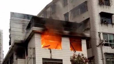 今晨大埔突发火灾致一人死亡，现场传出爆炸声