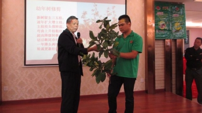 茶阳镇举办蜜柚种植管理培训班 600多名种植户参与学习