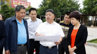 美景里程骑跑两项赛12日上午在五华举行 吴晖检查筹备情况