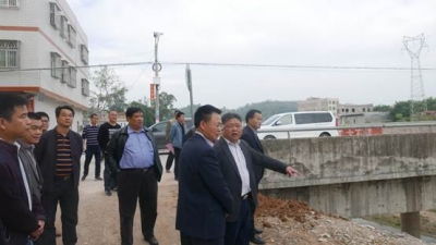 吴晖率队到安流镇、棉洋镇调研新农村创建工作