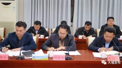 广州海珠区区委书记一行到大埔开展对口帮扶调研 朱汉东熊锋松参加