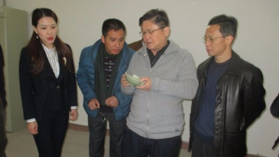 中国文化遗产研究院到三河余里古窑址调研