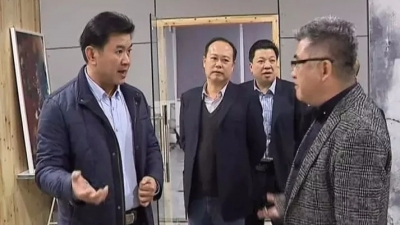 钟光灵率队到深企考察 望引进新型建材前沿技术和环保理念