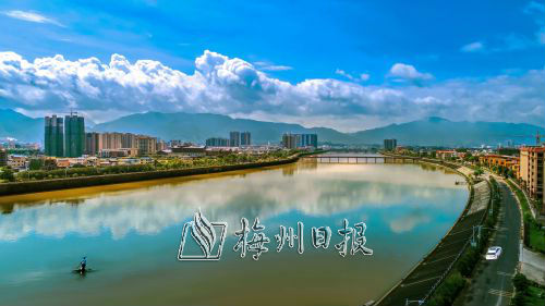 蕉岭县各级各相关部门完善城市建设 打造山水绿城