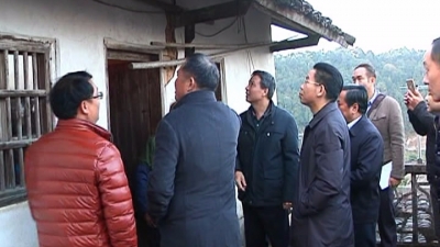 省市民政部门到平远开展防寒保暖工作