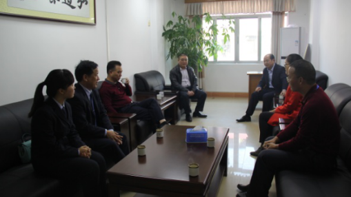 兴宁市司法局到五华县交流法治建设工作
