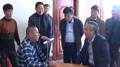 蔡朝林到平远调研对口帮扶工作