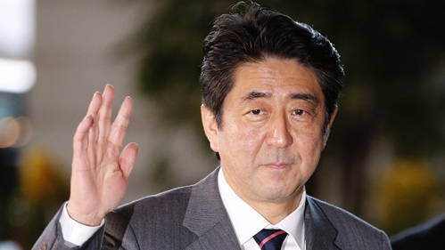 安倍再表态改善中日关系 称愿将两国关系提升至新高度