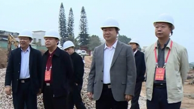 望江狮水闸拆建进展如何？来看兴宁市人大常委会组织的视察活动