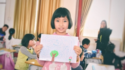 丰顺砂田镇开展环境教育进课堂活动