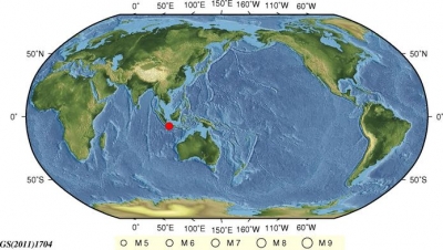印尼西爪哇6.9级地震已造成2人死亡