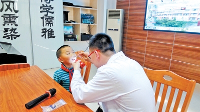 蕉岭学校：爱牙护齿，从小做起