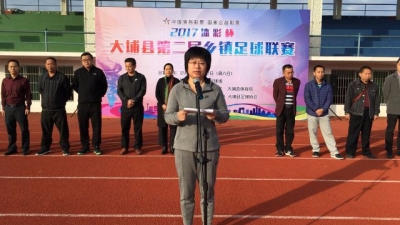 大埔举办2017年大埔县“体彩杯”第二届乡镇足球联赛
