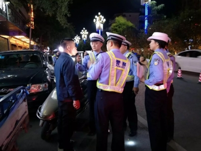 蕉岭交警多措并举查酒驾 常态化整治效果好