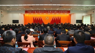丰顺县召开县委第十三届三次全会第二次全体会议
