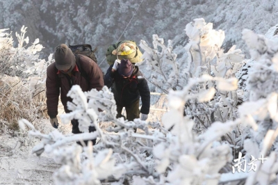 不要再吐槽广东没有冬天了，今天这里都下雪了！高清雪景靓图请收好！