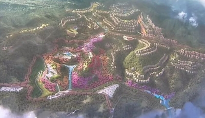 古梅梦景文化旅游产业园开建 计划明年10月份项目局部建成对外开放