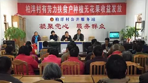 无花果种植效益好，五华潭下产业扶贫见成效