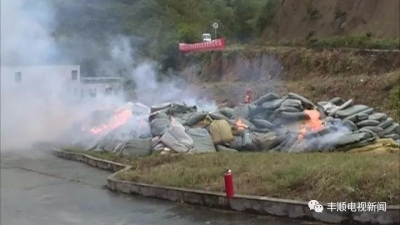 丰顺公开销毁一批卷烟制假案涉案物品 总价值约271.53万元