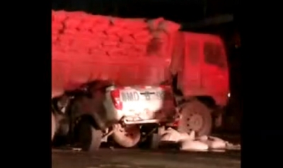 今日凌晨两货车碰撞致3人死亡 事发五华水寨琴江大桥路段 