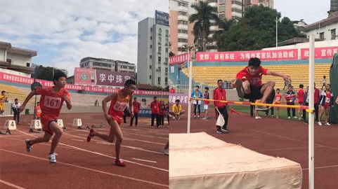 五华县举行2017年小学生田径运动会