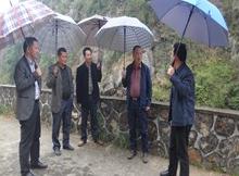 傅国强到五华河岐岭段开展巡河工作