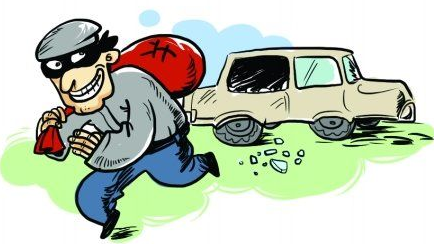 砸车盗窃6次还“顺走”一辆车，梅城系列砸车盗窃案被破获