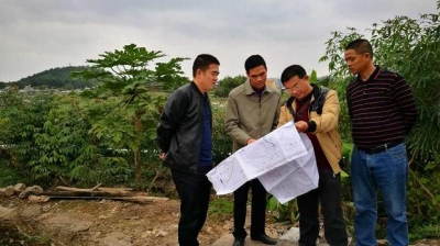 区农业局到西阳镇督查高标准基本农田建设工作