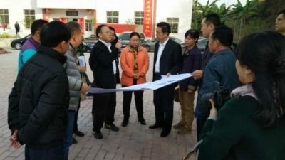 广州市国土规划委彭高峰到河东镇黎塘村开展精准扶贫工作