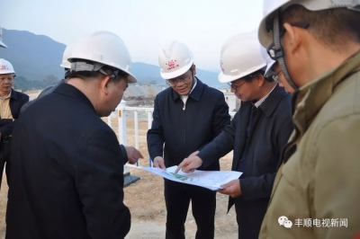 曾永祥、廖茂忠率队调研梅汕高铁丰顺段建设情况