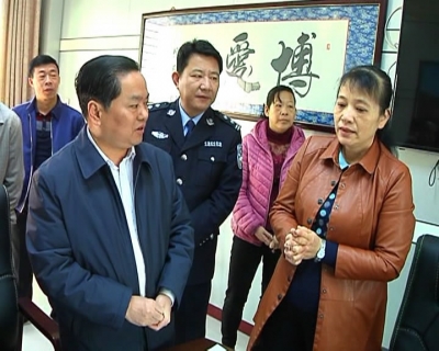 温助民率队检查平远县节前安全生产工作