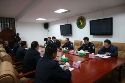 省森林公安局到大埔县调研森林公安工作